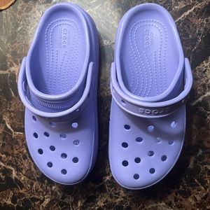 WOMEN'S CROCS CLASSIC CRUSH PLATFORM CLOGS